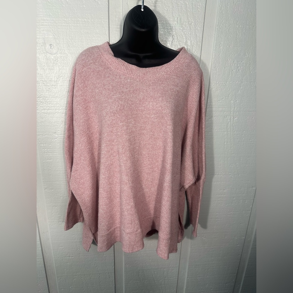 Cherish Women’s Pink Crewneck Sweater No  Size EUC